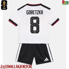 Tyskland Leon Goretzka #8 Hemmakläder Barn VM 2026 Kortärmad (+ Korta byxor)